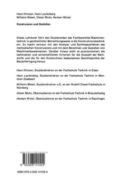 Produktbild: Konstruieren und Gestalten