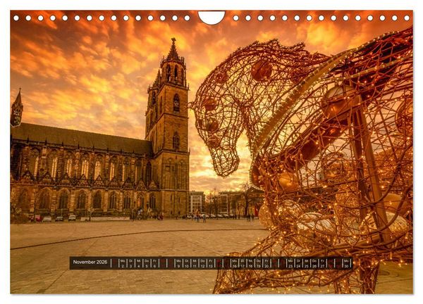 Produktbild: Magdeburg - Ottostadt (Wandkalender 2026 DIN A4 quer), CALVENDO Monatskalender