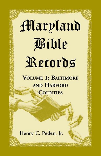 Produktbild: Maryland Bible Records, Volume 1
