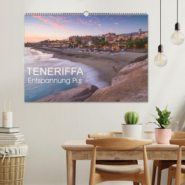 Produktbild: Teneriffa Entspannung Pur (Wandkalender 2026 DIN A2 quer), CALVENDO Monatskalender