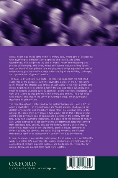 Produktbild: Mental Health in Primary Care