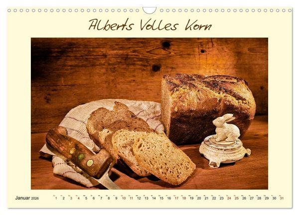 Produktbild: Mein liebstes Brot (Wandkalender 2026 DIN A3 quer), CALVENDO Monatskalender
