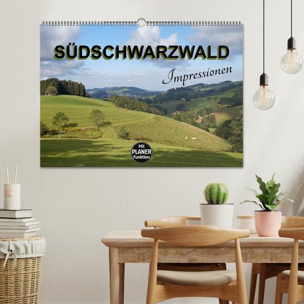 Produktbild: S&uuml;dschwarzwald - Impressionen (Wandkalender 2026 DIN A2 quer), CALVENDO Monatskalender
