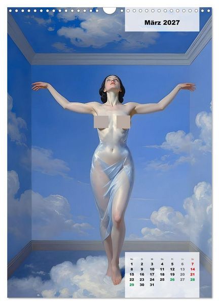 Produktbild: Entbl&ouml;&szlig;te Epochen &ndash; Surrealismus (Wandkalender 2027 DIN A3 hoch), CALVENDO Monatskalender