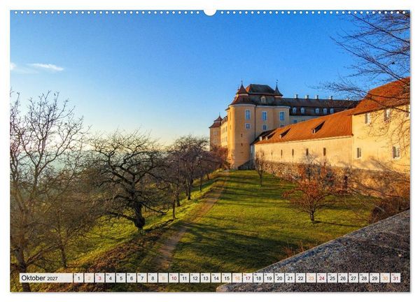Produktbild: Ellwangen - Jagst im Ostalbkreis (hochwertiger Premium Wandkalender 2027 DIN A2 quer), Kunstdruck in Hochglanz