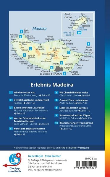 Produktbild: MICHAEL M&Uuml;LLER Reisef&uuml;hrer Madeira
