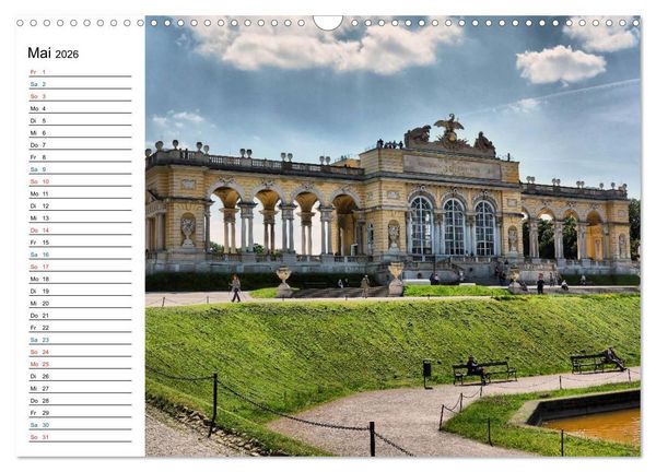 Produktbild: Wien - Haupstadt mit Charme (Wandkalender 2026 DIN A3 quer), CALVENDO Monatskalender