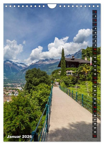 Produktbild: Stadtherz MERAN (Wandkalender 2026 DIN A4 hoch), CALVENDO Monatskalender