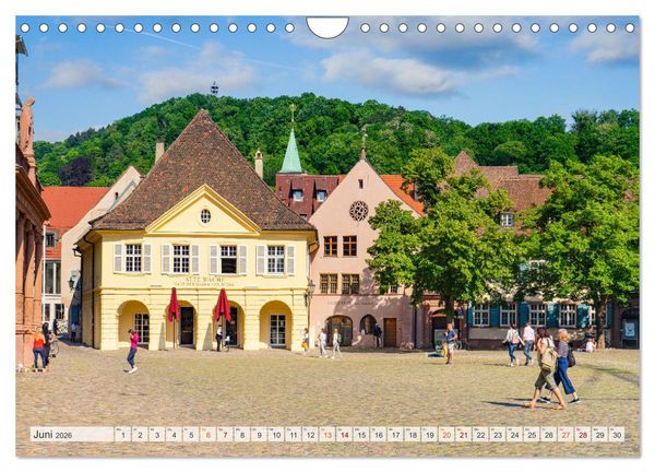 Produktbild: Freiburg im Breisgau Impressionen (Wandkalender 2026 DIN A4 quer), CALVENDO Monatskalender