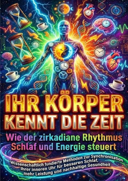 Produktbild: Ihr K&ouml;rper kennt die Zeit: Wie der zirkadiane Rhythmus Schlaf und Energie steuert