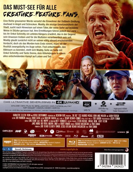 Produktbild: Rippy - Das Killerk&auml;nguru - 2-Disc Limited Collector's SteelBook (UHD-Blu-ray + Blu-ray)