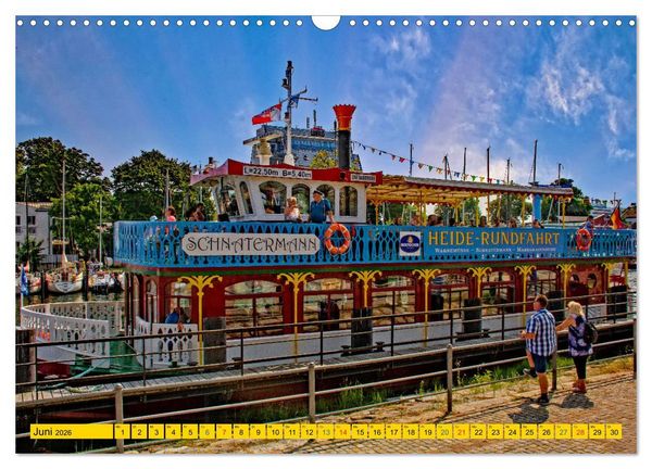 Produktbild: Seebad Warnem&uuml;nde - Sehnsuchtsort an der Ostsee (Wandkalender 2026 DIN A3 quer), CALVENDO Monatskalender