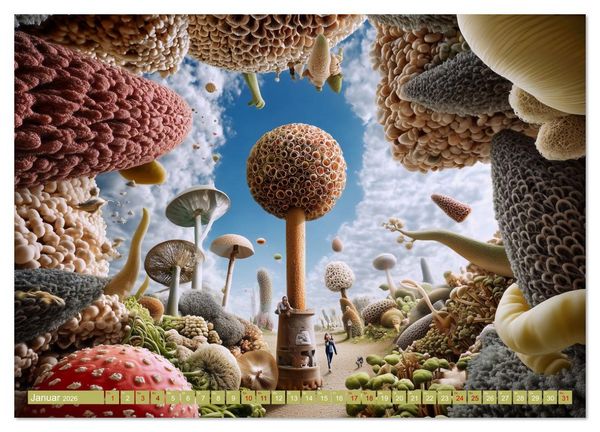 Produktbild: Fantastische Naturvisionen. Wo Gedanken zu Landschaften werden (Wandkalender 2026 DIN A2 quer), CALVENDO Monatskalender