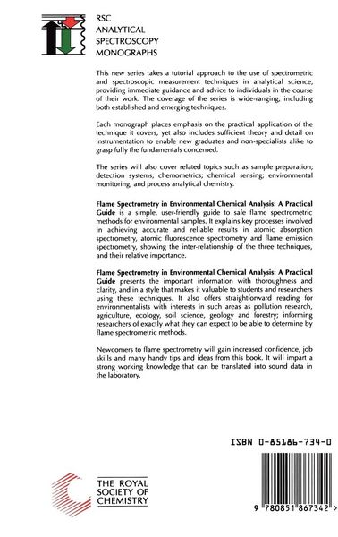 Produktbild: Flame Spectrometry in Environmental Chemical Analysis