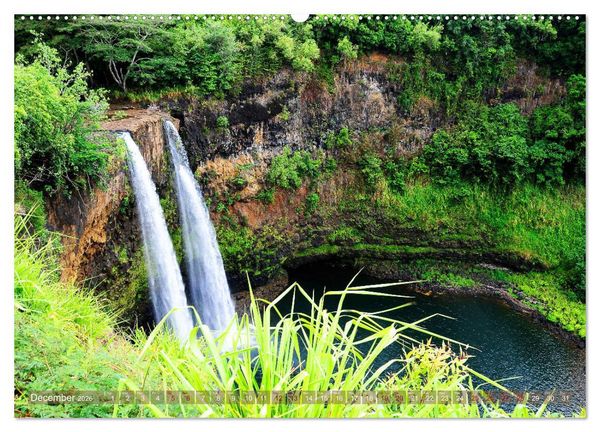 Produktbild: The Paradise of Hawaii (High Quality Premium Wall Calendar 2026 DIN A2 landscape),CALVENDO 12 Month Wall Calendar