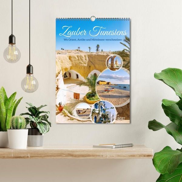 Produktbild: Zauber Tunesiens. Wo Orient, Antike und Mittelmeer verschmelzen (Wandkalender 2027 DIN A3 hoch), CALVENDO Monatskalender