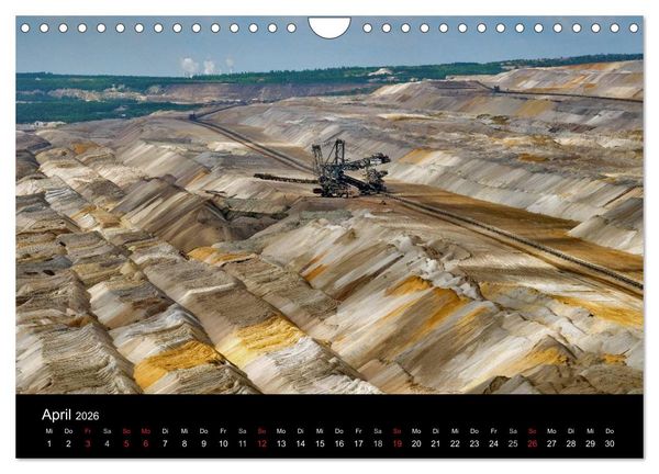 Produktbild: Der Tagebau (Wandkalender 2026 DIN A4 quer), CALVENDO Monatskalender