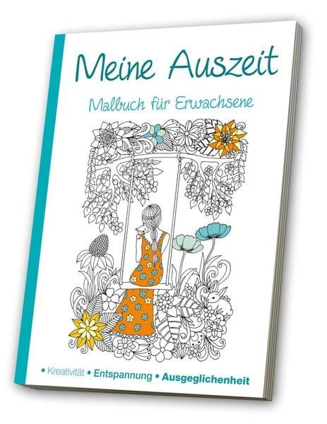 Produktbild: Malbuch f&uuml;r Erwachsene - Meine Auszeit