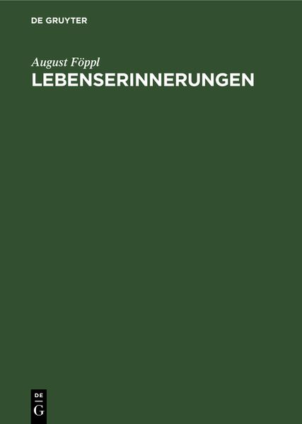 Produktbild: Lebenserinnerungen