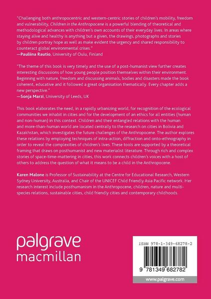 Produktbild: Children in the Anthropocene