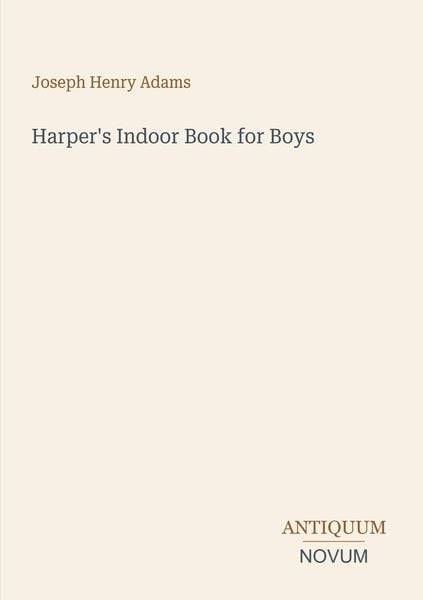 Produktbild: Harper's Indoor Book for Boys