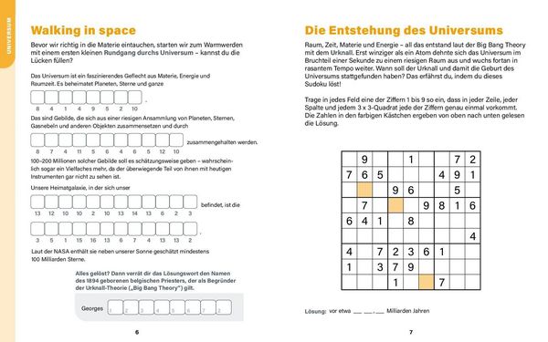 Produktbild: Universum I Wissen in R&auml;tseln