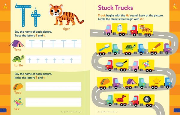 Produktbild: Brain Quest Phonics Workbook: Kindergarten