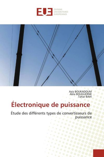 Produktbild: &Eacute;lectronique de puissance