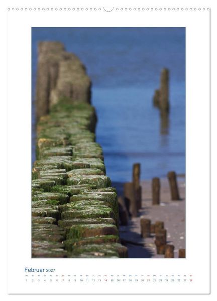 Produktbild: Insel Amrum - Friesische Impressionen (hochwertiger Premium Wandkalender 2027 DIN A2 hoch), Kunstdruck in Hochglanz