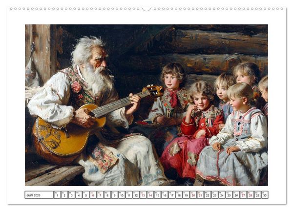 Produktbild: Reise mit der ostslawischen Seele (hochwertiger Premium Wandkalender 2026 DIN A2 quer), Kunstdruck in Hochglanz