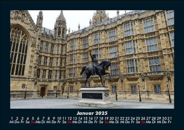 Produktbild: London 2025 Fotokalender DIN A5