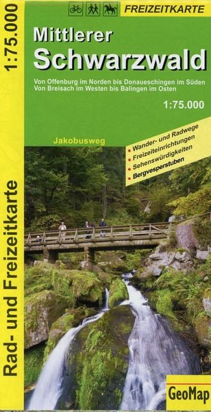 Produktbild: Naturpark Schwarzwald Mitte - Rad- und Freizeitkarte 1 : 75 000