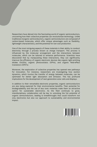 Produktbild: Powering the Future: Tailoring Organic Semiconductors for Efficient Devices