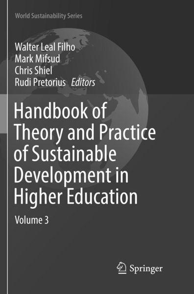 Produktbild: Handbook of Theory and Practice of Sustainable Development in Higher Education