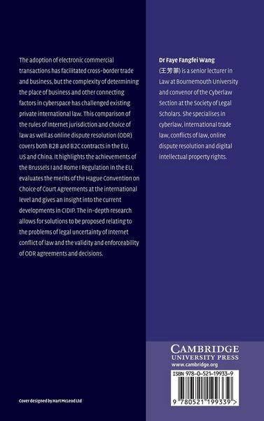 Produktbild: Internet Jurisdiction and Choice of Law
