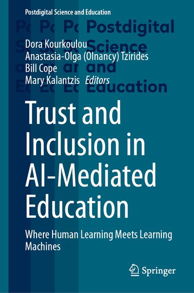 Produktbild: Trust and Inclusion in AI-Mediated Education