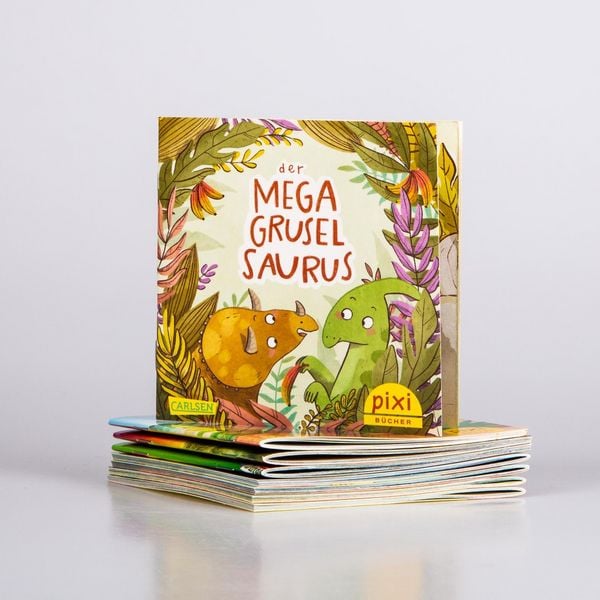 Produktbild: Pixi-8er-Set 279: Dinos und Drachen bei Pixi (8x1 Exemplar)