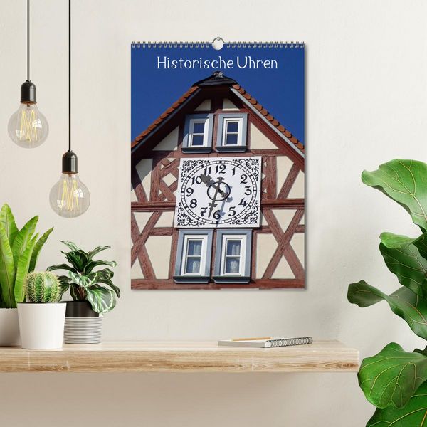 Produktbild: Historische Uhren (Wandkalender 2026 DIN A3 hoch), CALVENDO Monatskalender