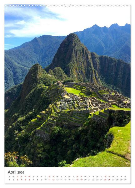 Produktbild: Eine Abenteuerreise durch Peru (Wandkalender 2026 DIN A2 hoch), CALVENDO Monatskalender