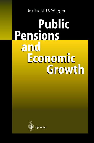 Produktbild: Public Pensions and Economic Growth