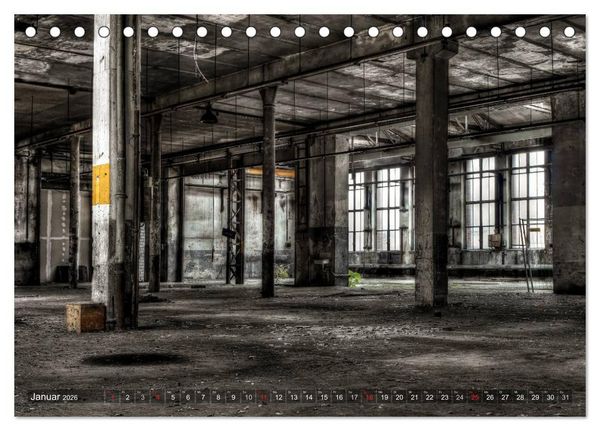 Produktbild: Vergangene Zeiten &ndash; Die K&ouml;lner Clouth-Werke (Tischkalender 2026 DIN A5 quer), CALVENDO Monatskalender