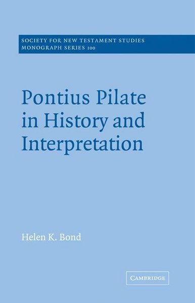 Produktbild: Pontius Pilate in History and Interpretation