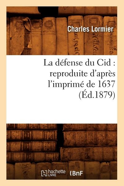 Produktbild: La d&eacute;fense du Cid