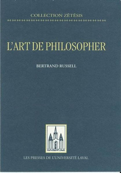 Produktbild: L'art de philosopher