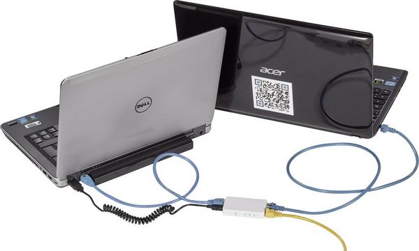 Produktbild: Renkforce RF-4288686 Netzwerk Switch 3 Port 100MBit/s