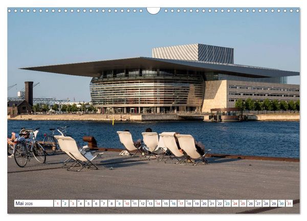 Produktbild: Sommer in Kopenhagen (Wandkalender 2026 DIN A3 quer), CALVENDO Monatskalender