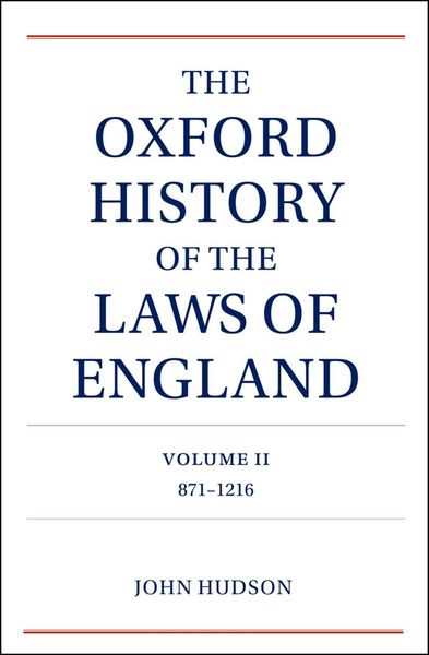 Produktbild: The Oxford History of the Laws of England Volume II