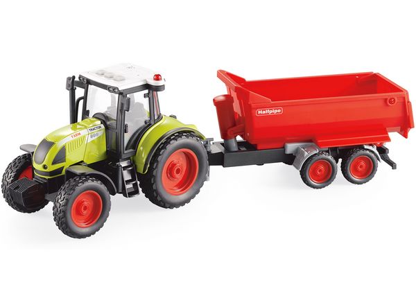 Produktbild: Speedzone Traktor mit Wannenkipper, Licht & Sound, Friktion