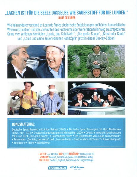 Produktbild: Louis de Funes Edition [4 BRs]
