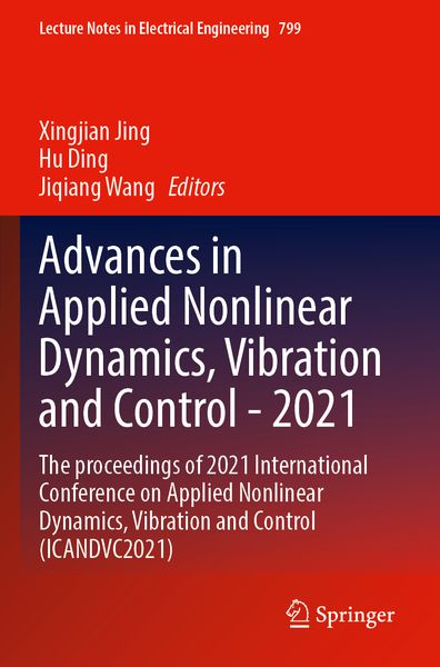 Produktbild: Advances in Applied Nonlinear Dynamics, Vibration and Control -2021